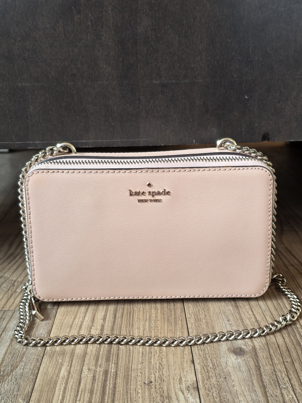 Kate Spade Connie Double Zip Chain Crossbody